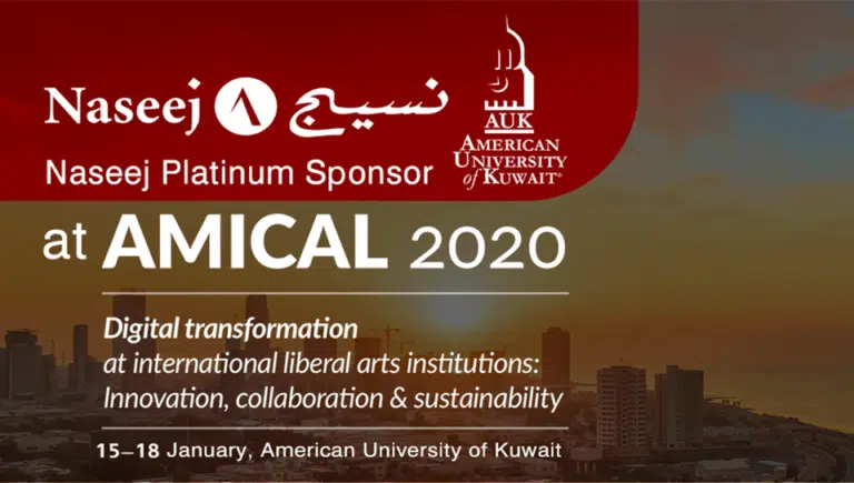 Naseej Platinum Sponsor at AMICAL 2020